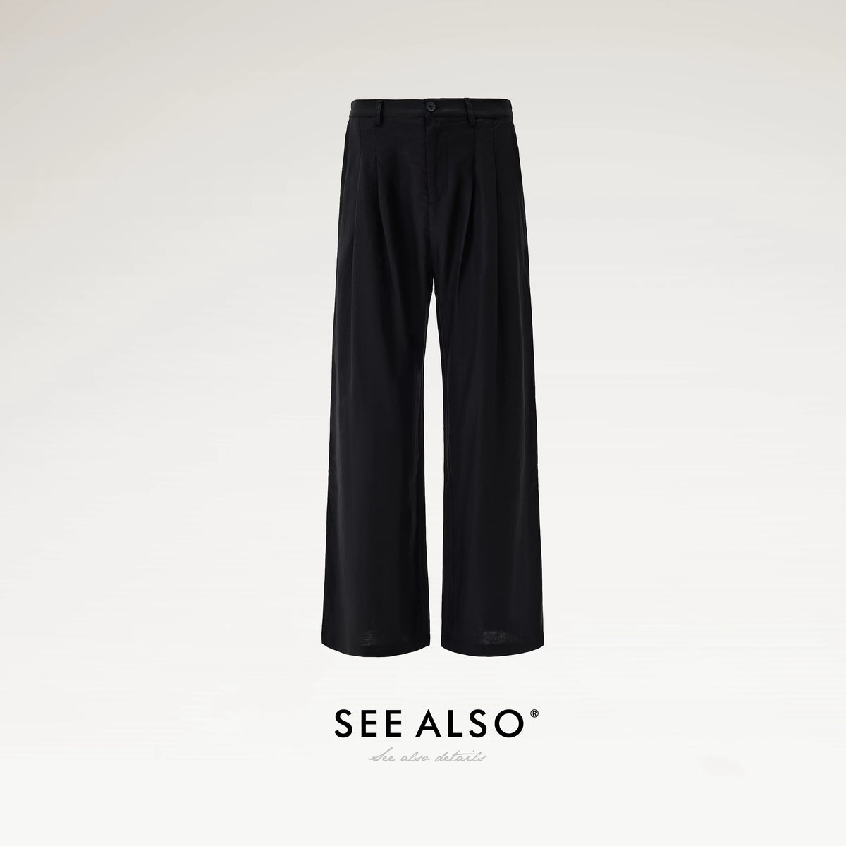 SEE ALSO ALSO Black Label Trousers