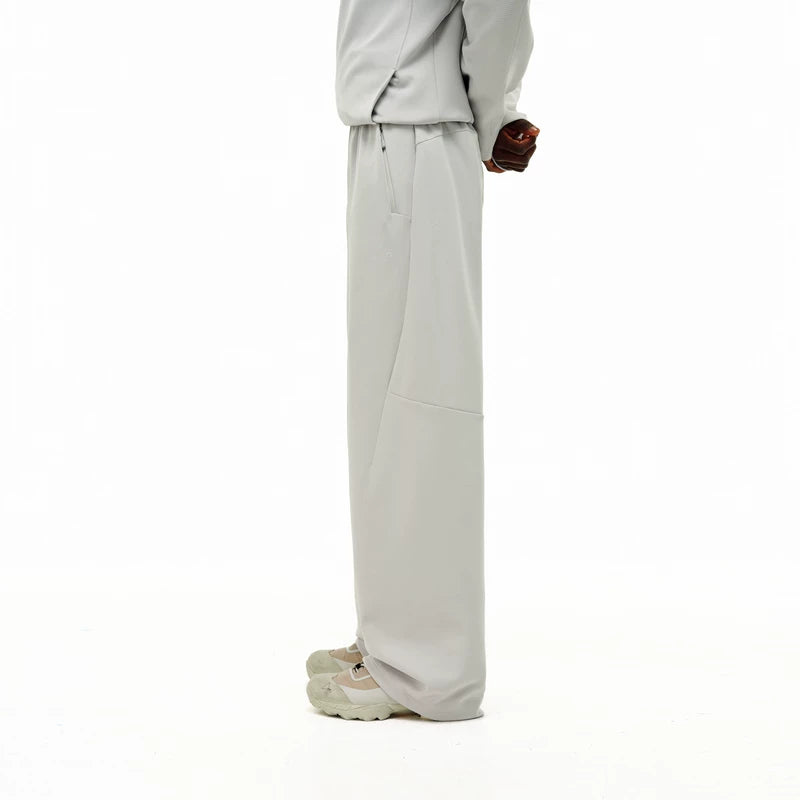 FPA Casual Sports Texture Knitted Trousers