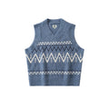 LR MADE Fair Isle Wool Blend Knit Vest