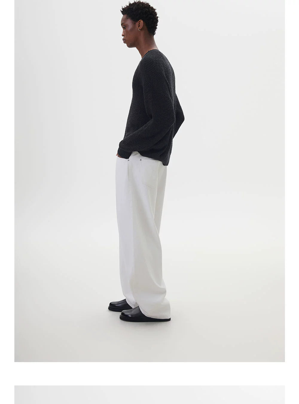 Anniehall Loose Twill Jeans