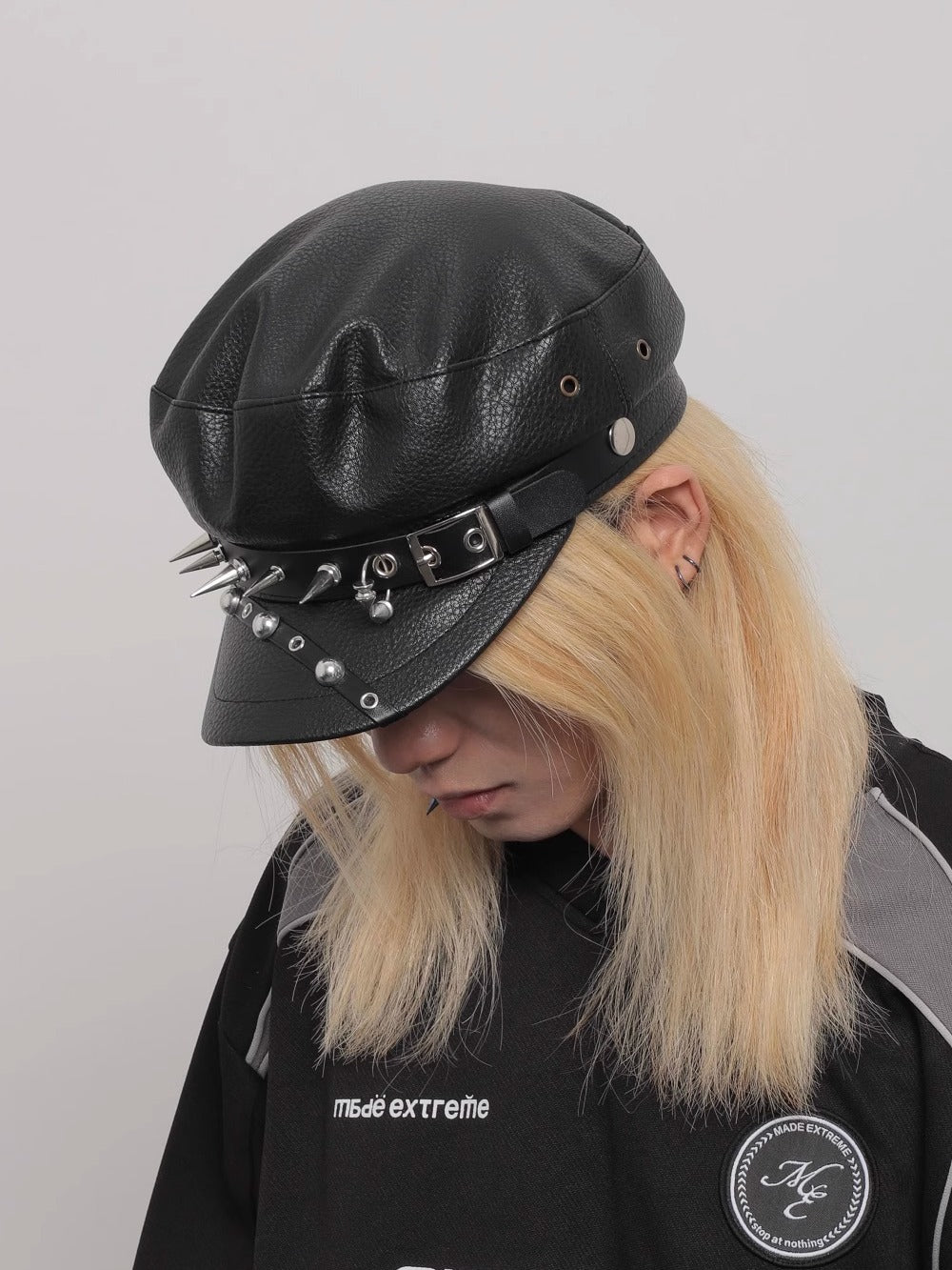 WORLDWIDE Leopard Print Y2k Vintage Beret