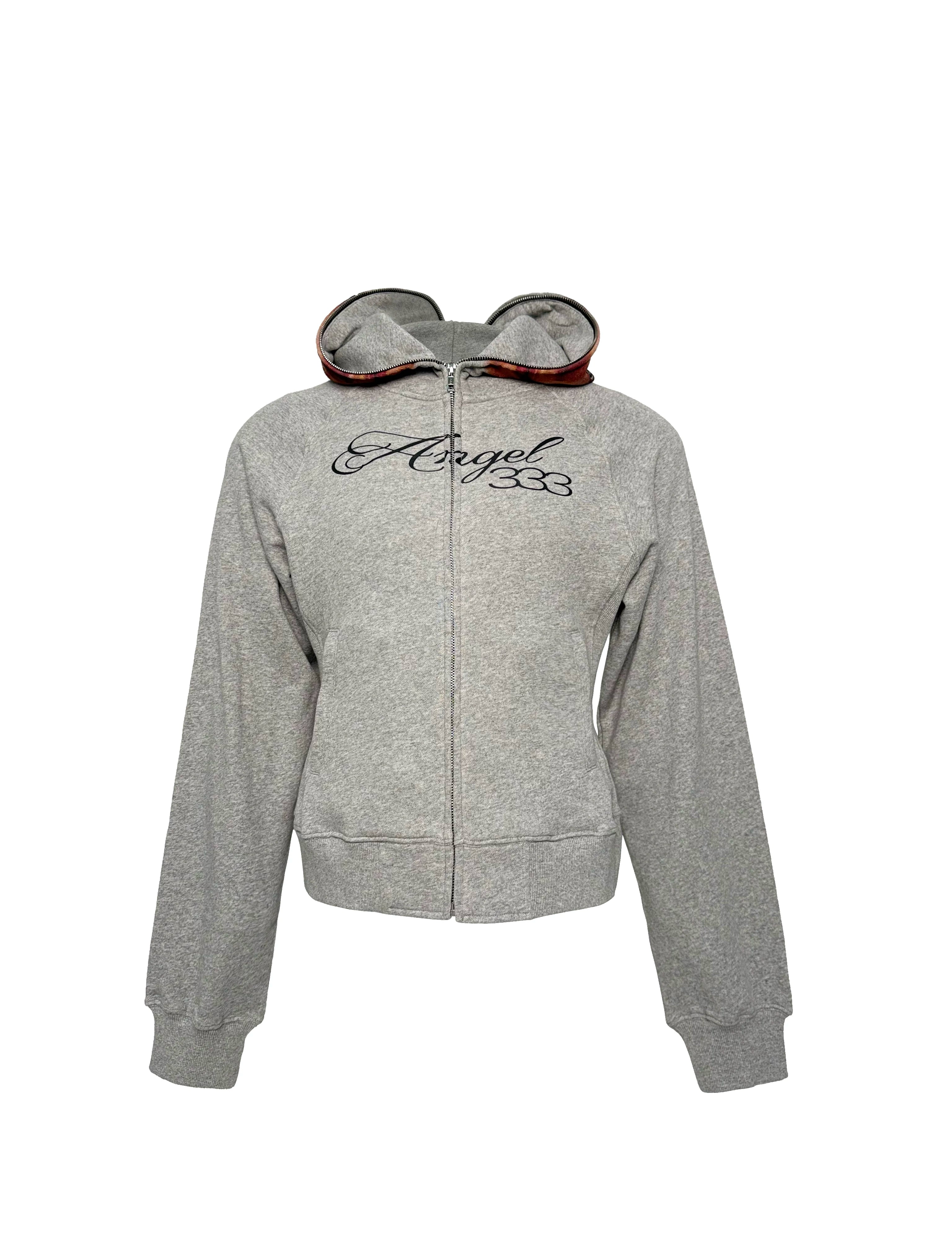 PCCVISION Hooded Cardigan Waist Jacket