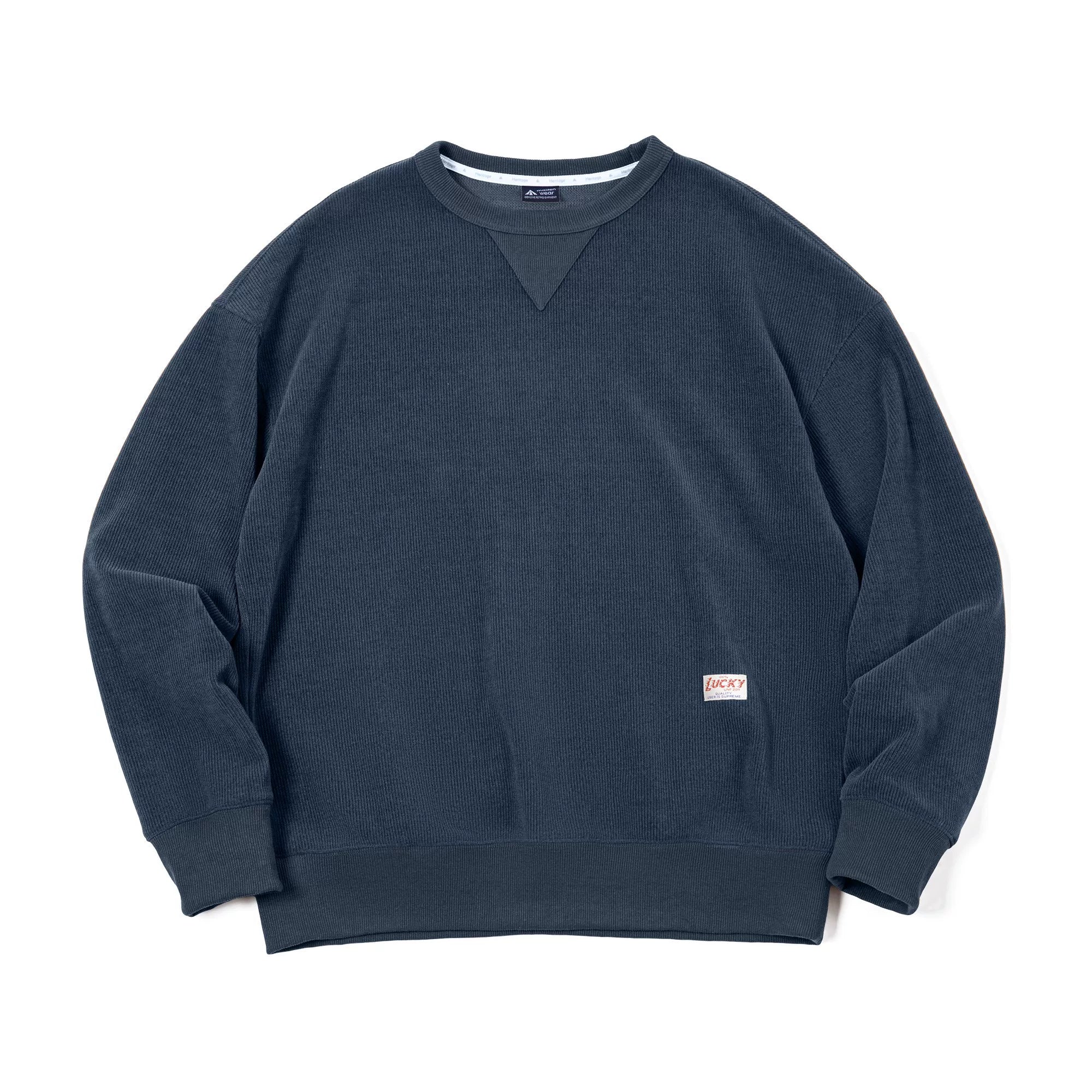 Madden retro heavy chenille round neck sweater