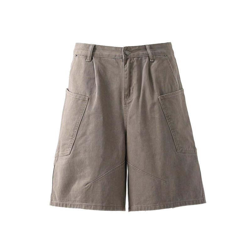 BTSG Vintage Cleanfit Multi-Pocket Logging Tooling Shorts