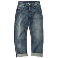 Mbbcar Vintage Washed Relaxed Straight Selvedge Jeans