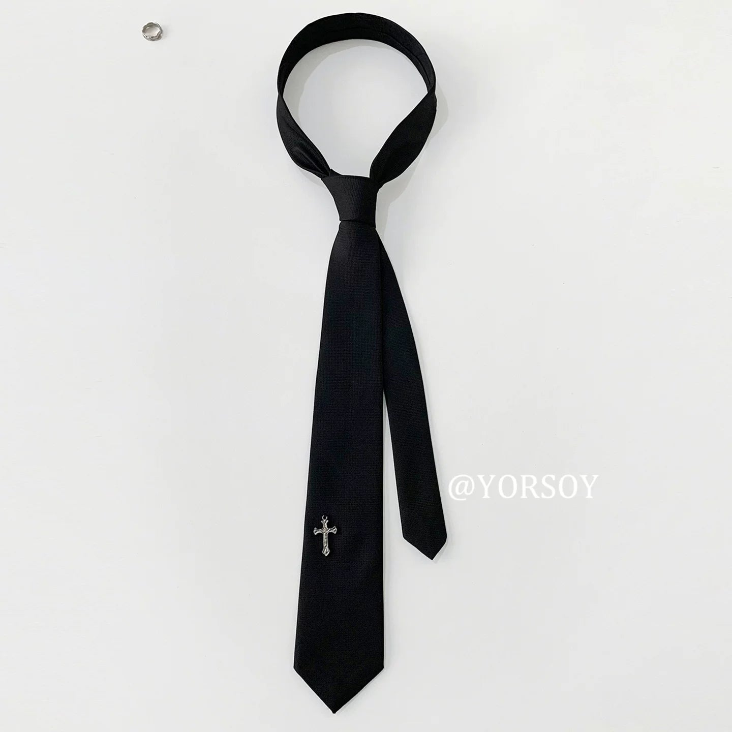 YORSOY Vintage College Style Y2K Tie