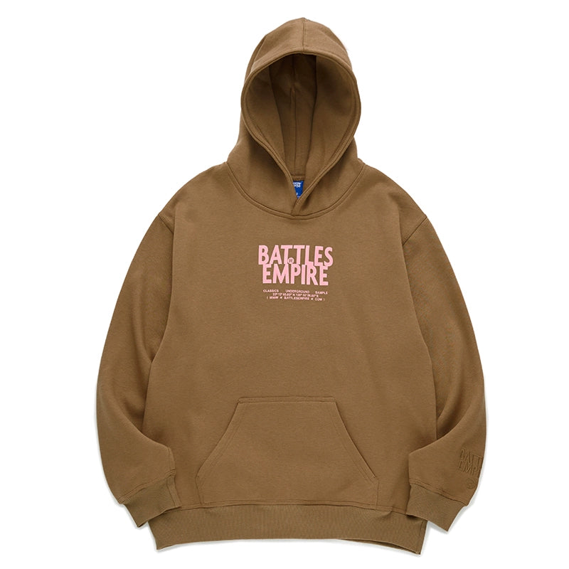 Battles Versatile Loose Fleece Hooded Sweater
