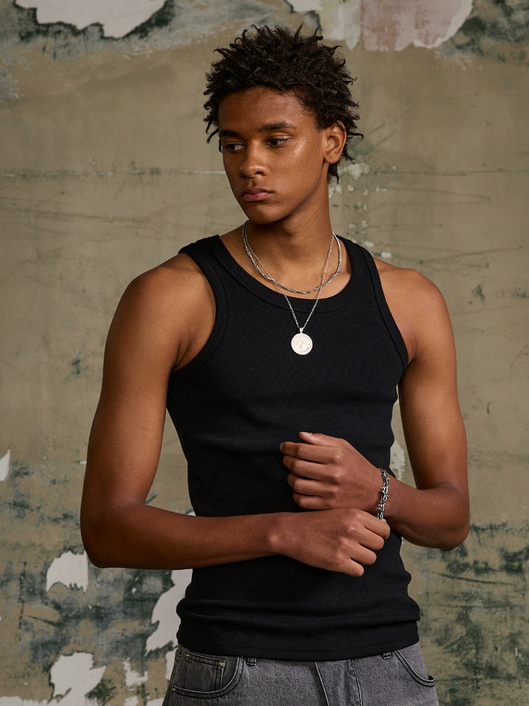 WildX Heavy Threaded Bottom Sleeveless Vest