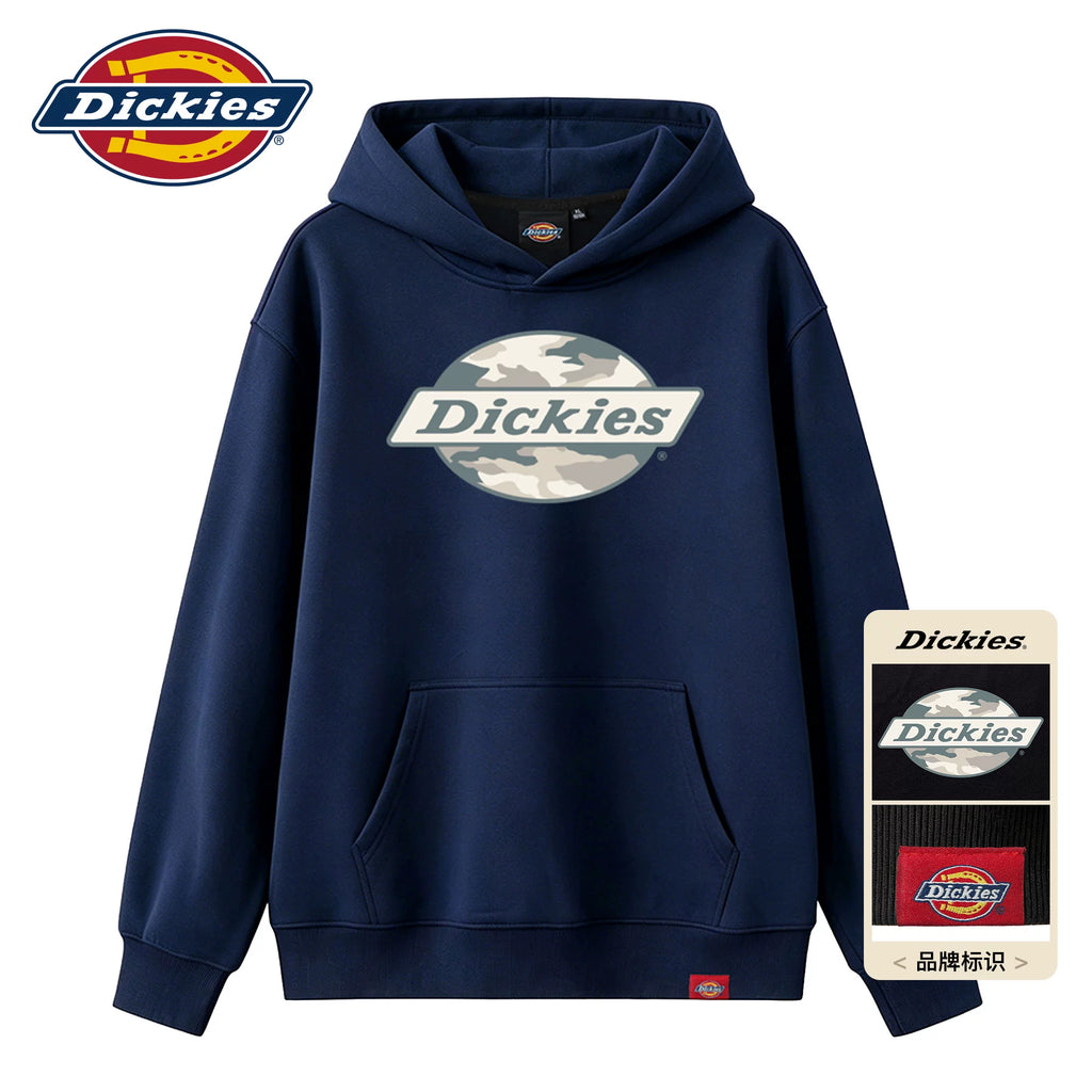 Dickies Camo Print Loose-Fit Hoodie