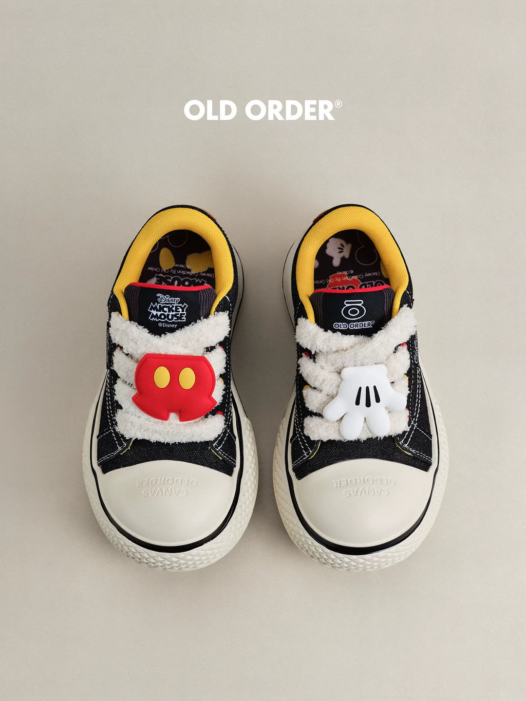 OLD ORDER Canvas Mickey Retro Sneaker