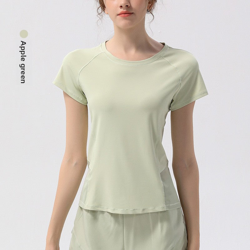 TIANQINGSE Thin Quick-Drying Breathable Yoga T-Shirt