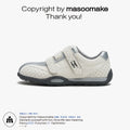MASOOMAKE Canvas Velcro Low-Top Sneaker