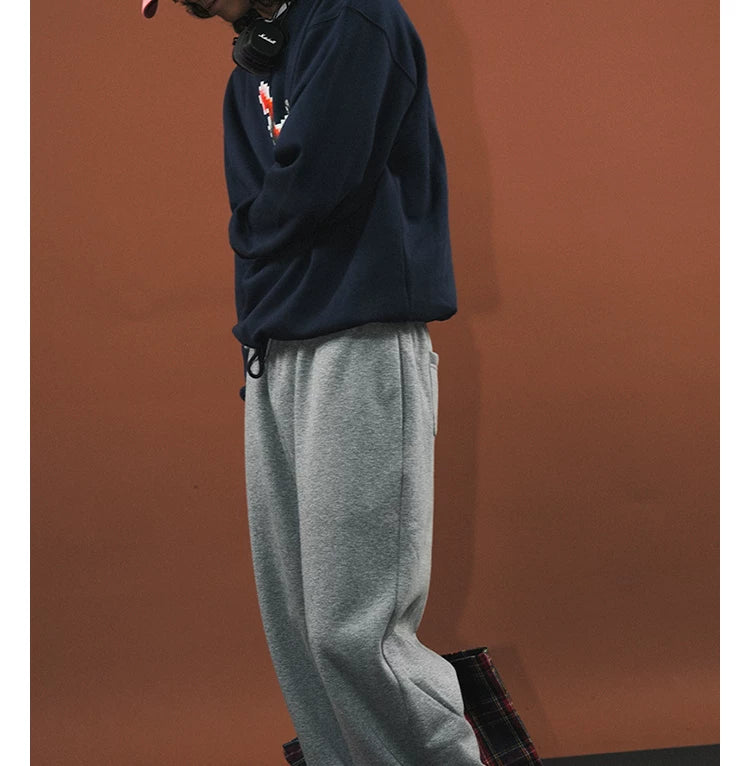 O3PARK Versatile Loose Fleece Sweatpants