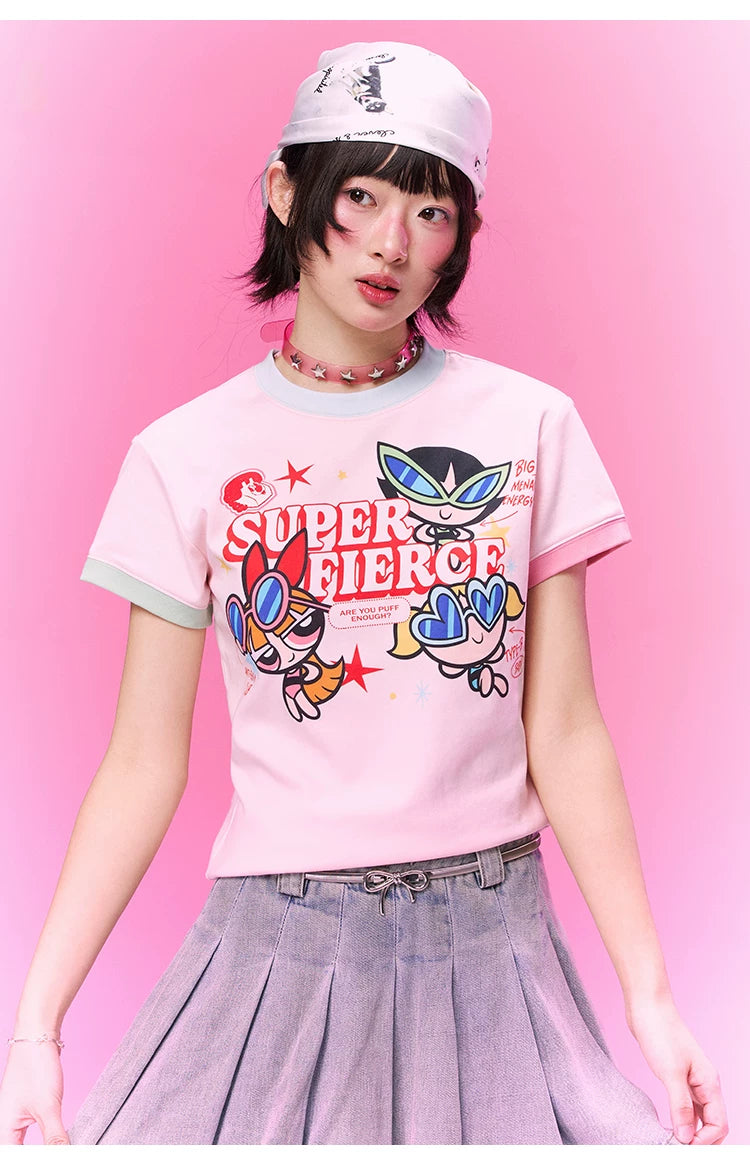 BJHG [Flying Girl Police Joint Name] Front Shoulder Short Sleeve