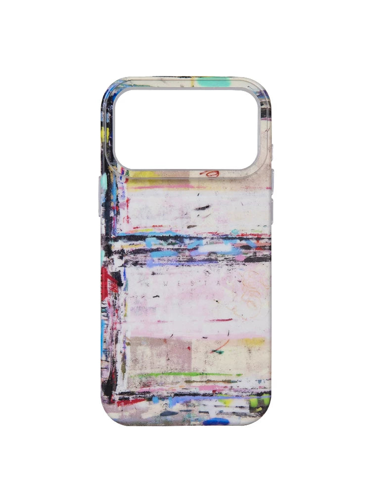 WESTELEVEN Vintage Oil Painting Silicone Phone Case