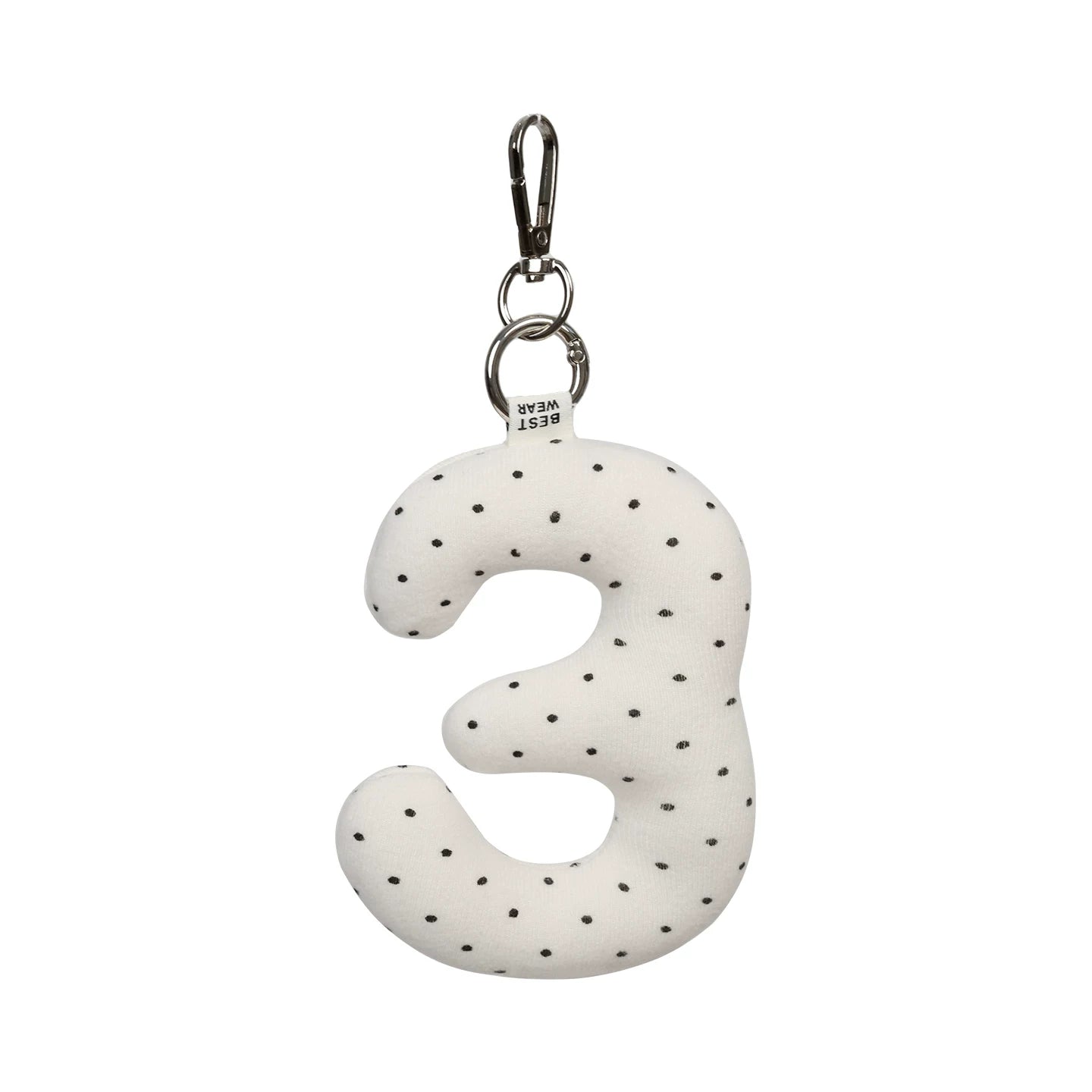 Unique blue Faux Leather Letter Pendant Backpack Charm