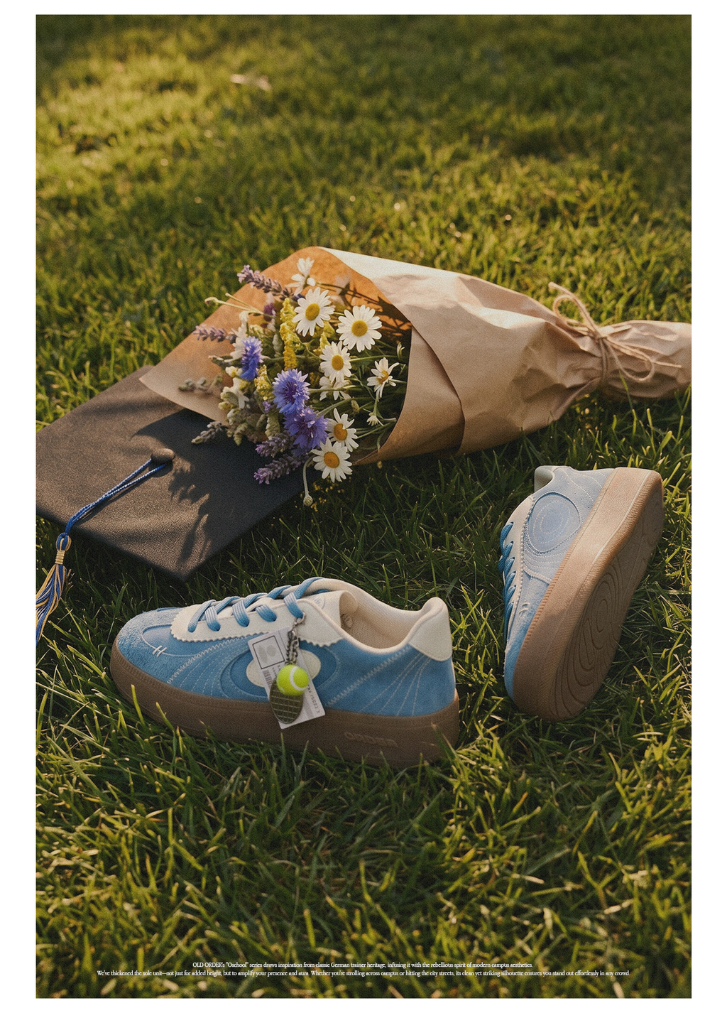 OLD ORDER Blue Suede Dad Shoe