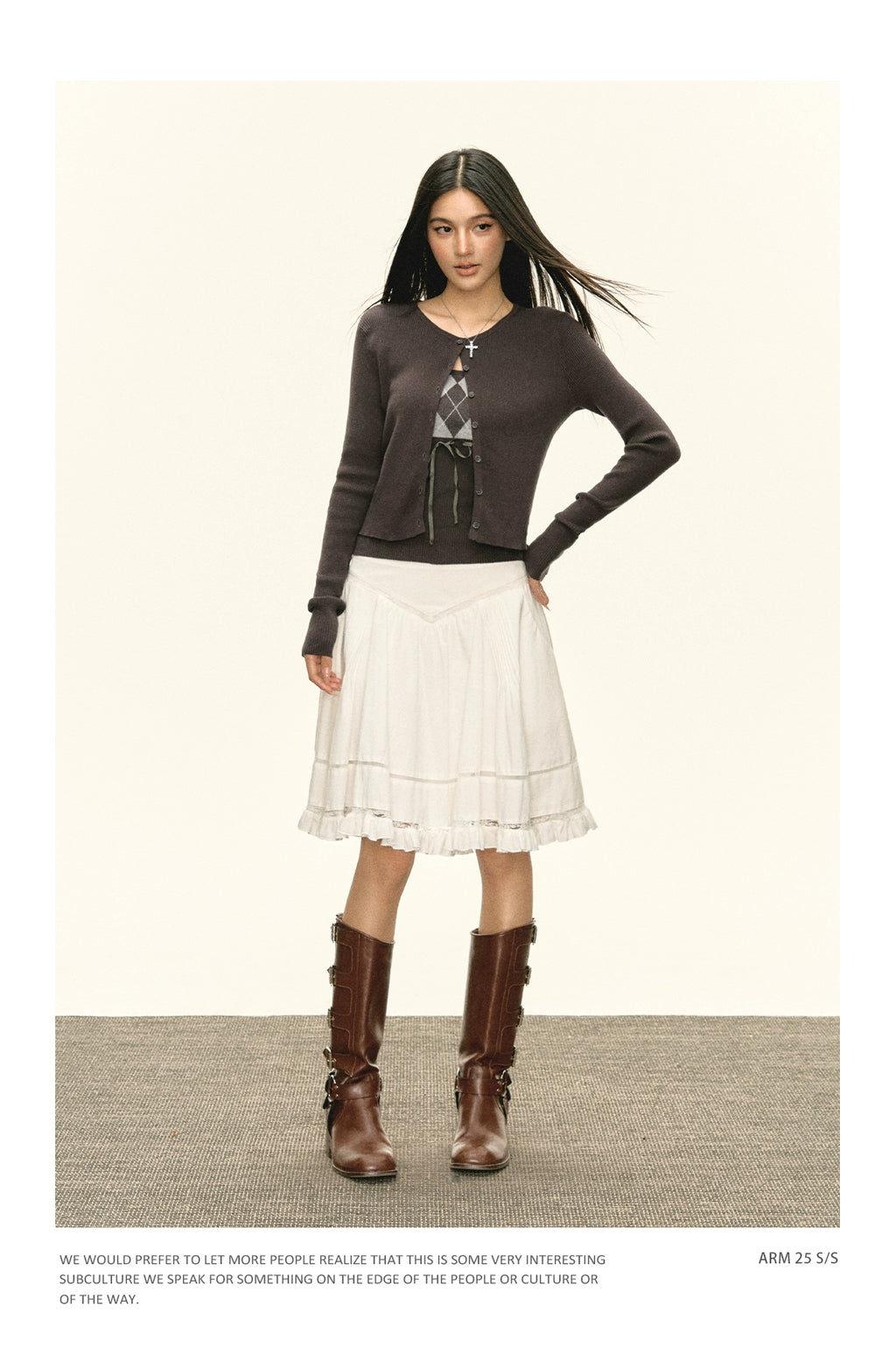Ariseism Tub Top Plus Jacket Set