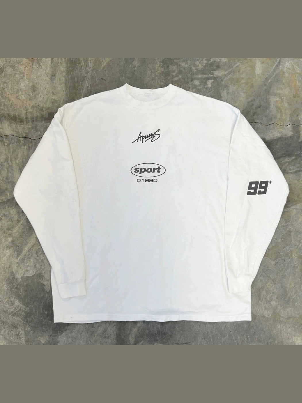 Wang Youbing Studio! 99 220g 100% Cotton Long Sleeve Tee