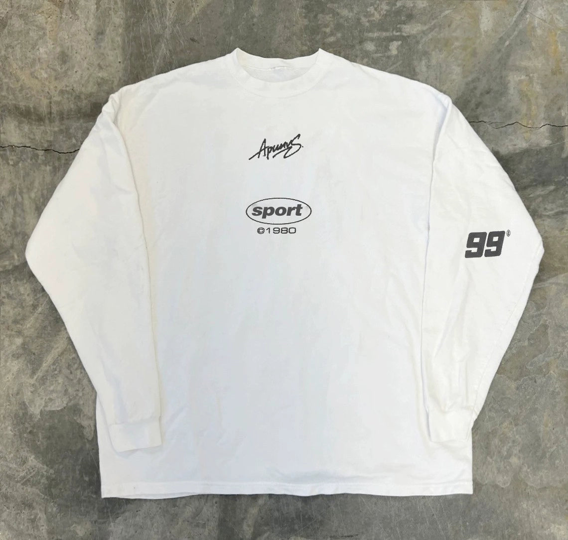 Wang Youbing Studio! 99 220g 100% Cotton Long Sleeve Tee
