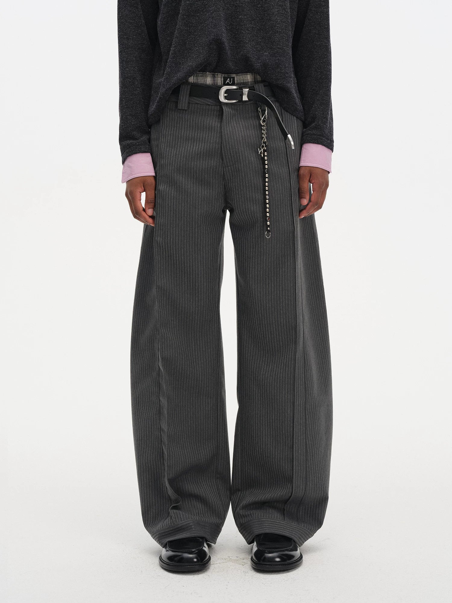 DIMC Pinch Pleated Casual Versatile Trousers