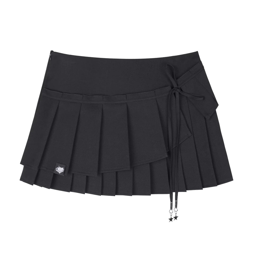 SagiDolls Girl Spirit Dark Sweet Knit Two-in-One Top
