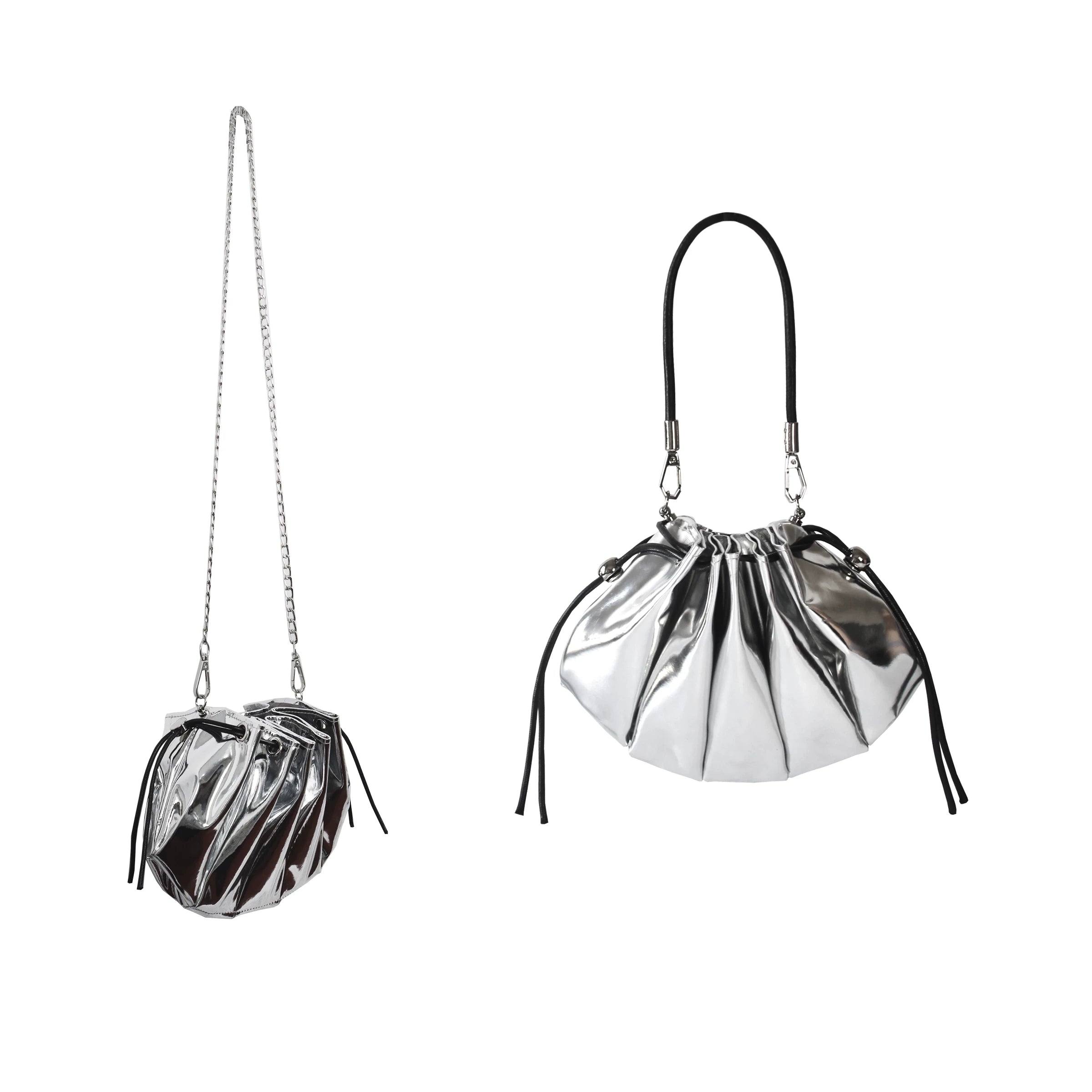 Heelwood Pleated Armpit Messenger Bag