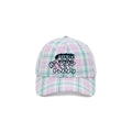 BENT IDEA Romantic Plaid Baseball Cap