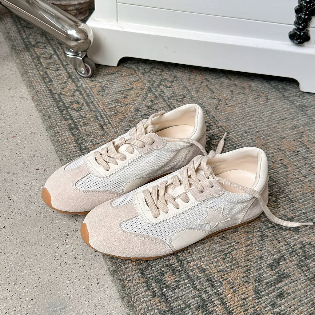 Lidaren Produced Mesh Lace-Up Training Sneaker