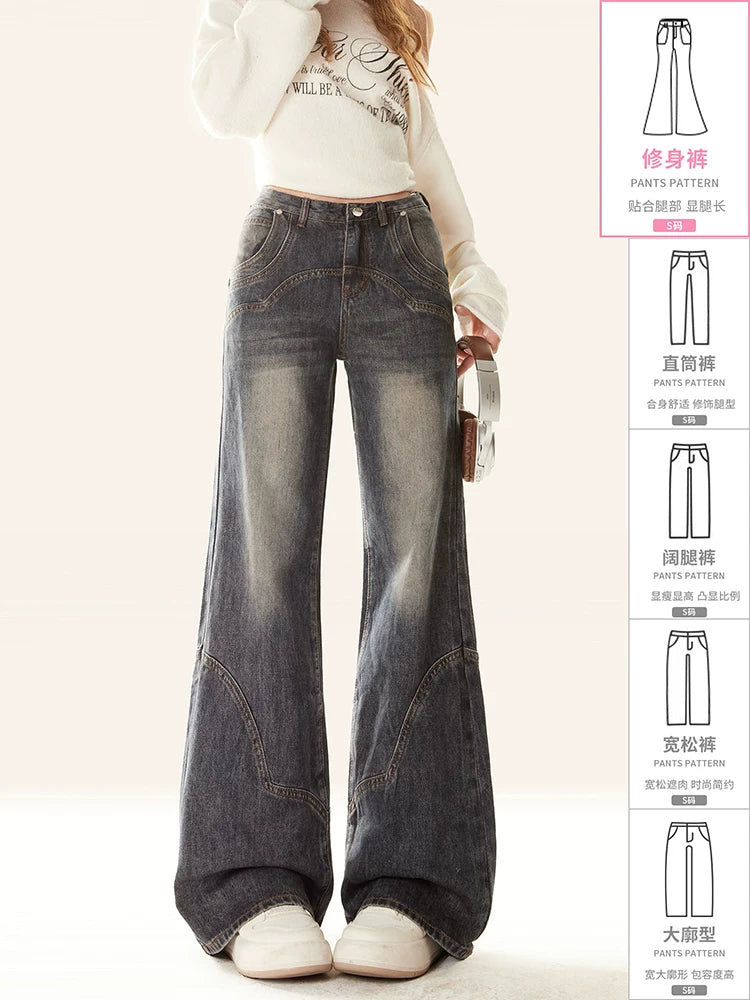 ZRSEE Versatile High Waist Slim-Fit Jeans