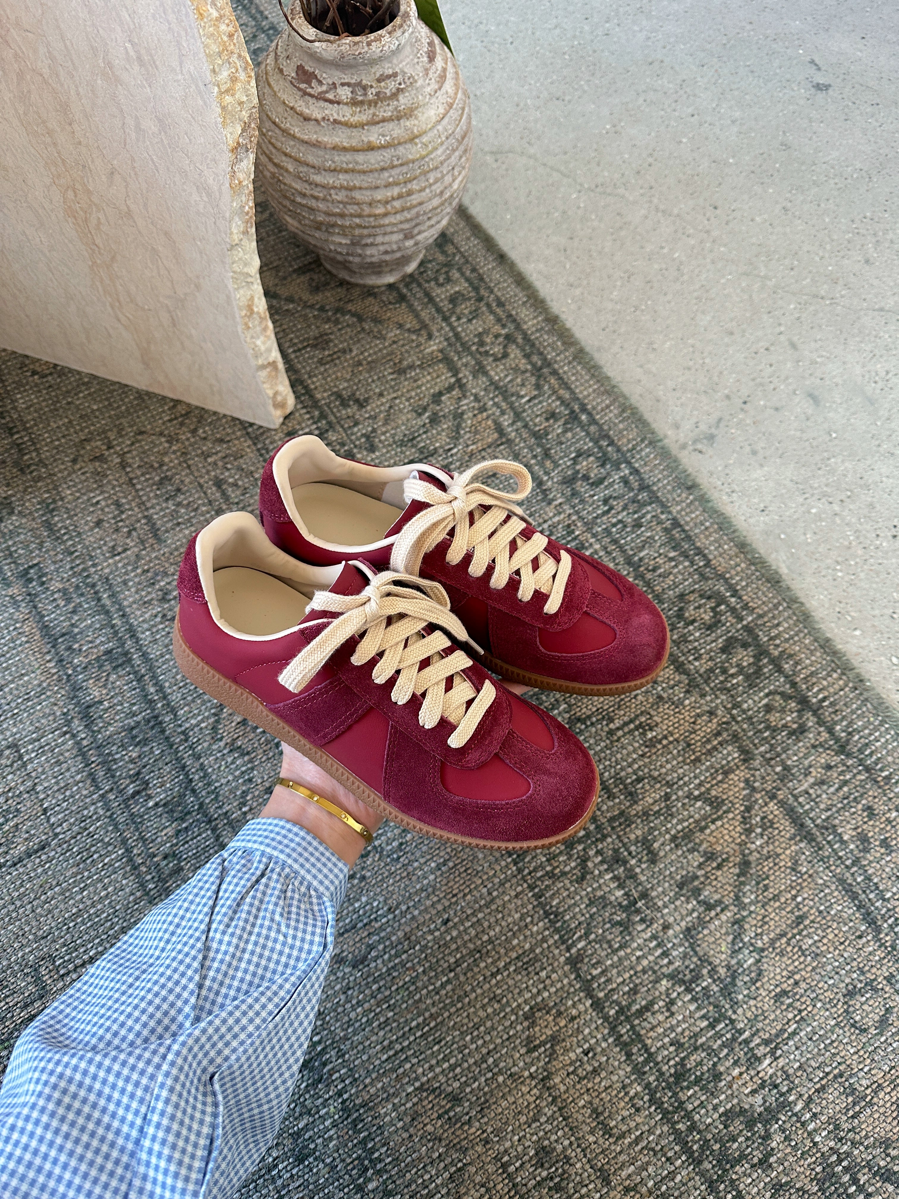 Lidaren Produced Vintage Inner Heightening Sneakers
