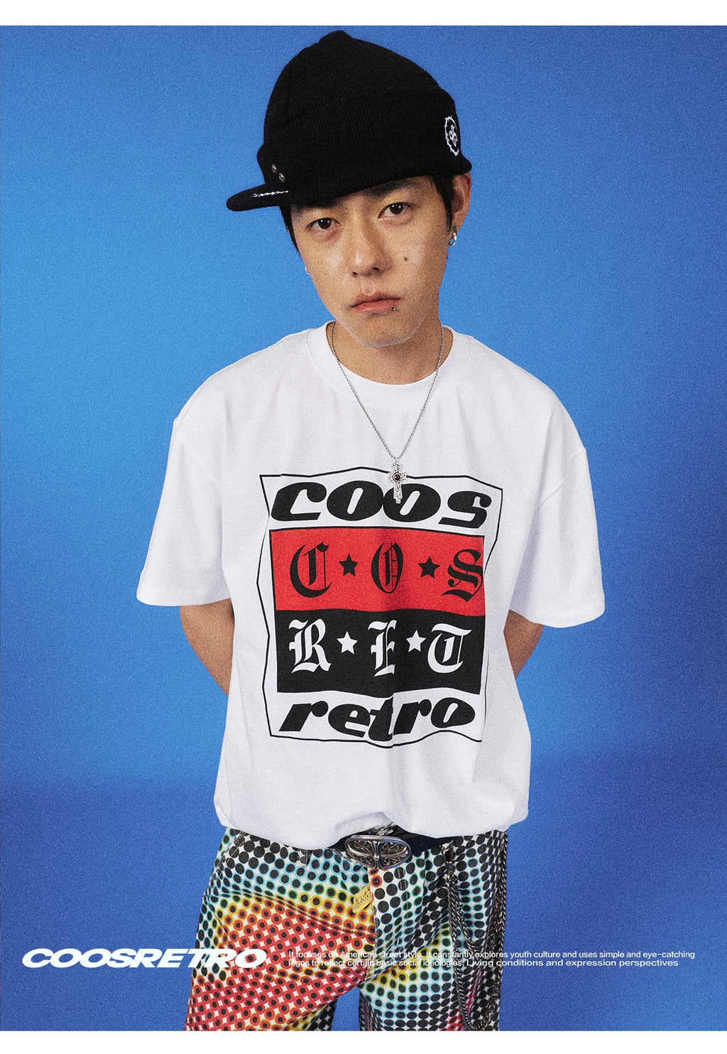 CoosRetro Vintage Versatile Cooling Casual Tee