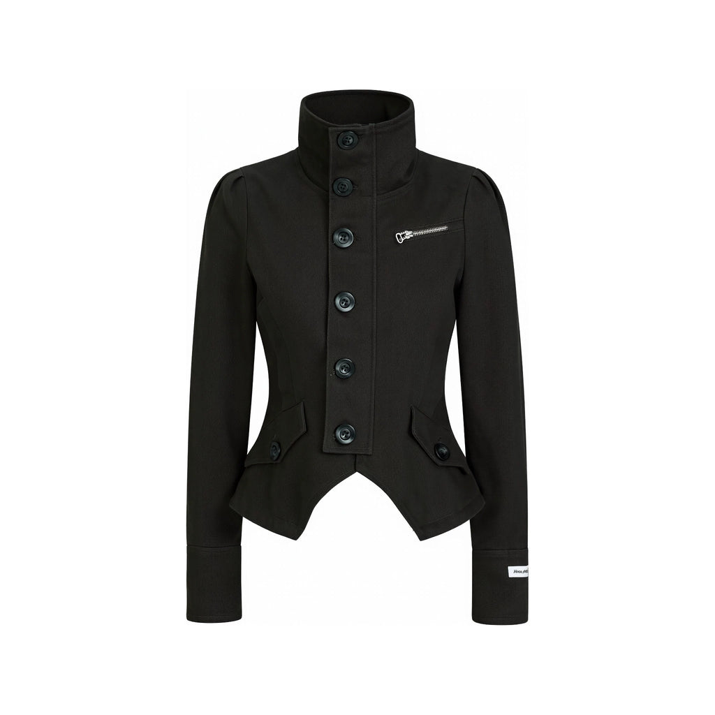 JIKOO Sheet Music Breathable Cropped Jacket