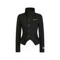 JIKOO Sheet Music Breathable Cropped Jacket