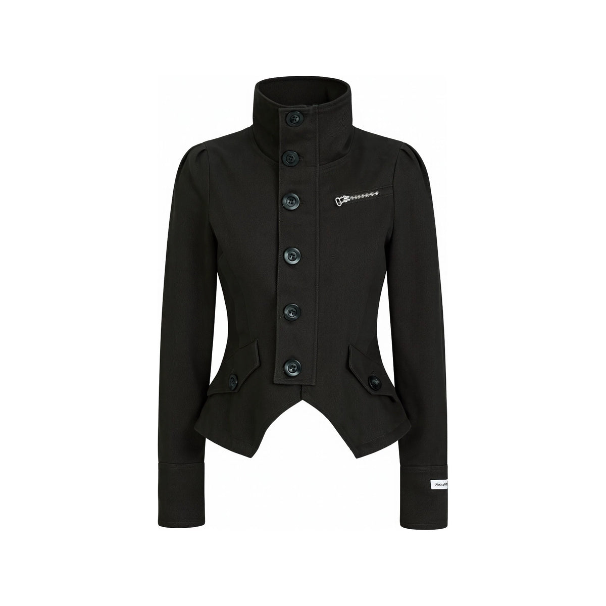 JIKOO Sheet Music Breathable Cropped Jacket
