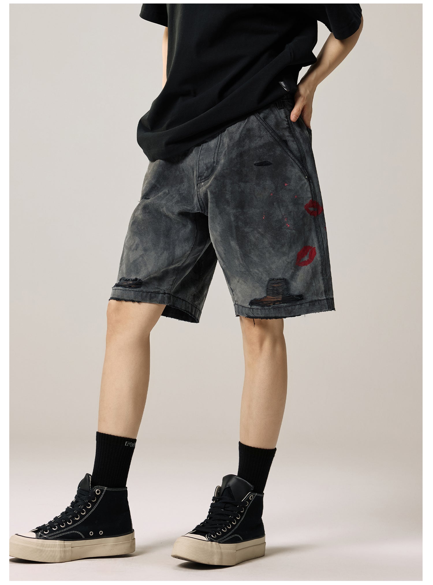 Remedy [D-kiss] tooling five-point Shorts