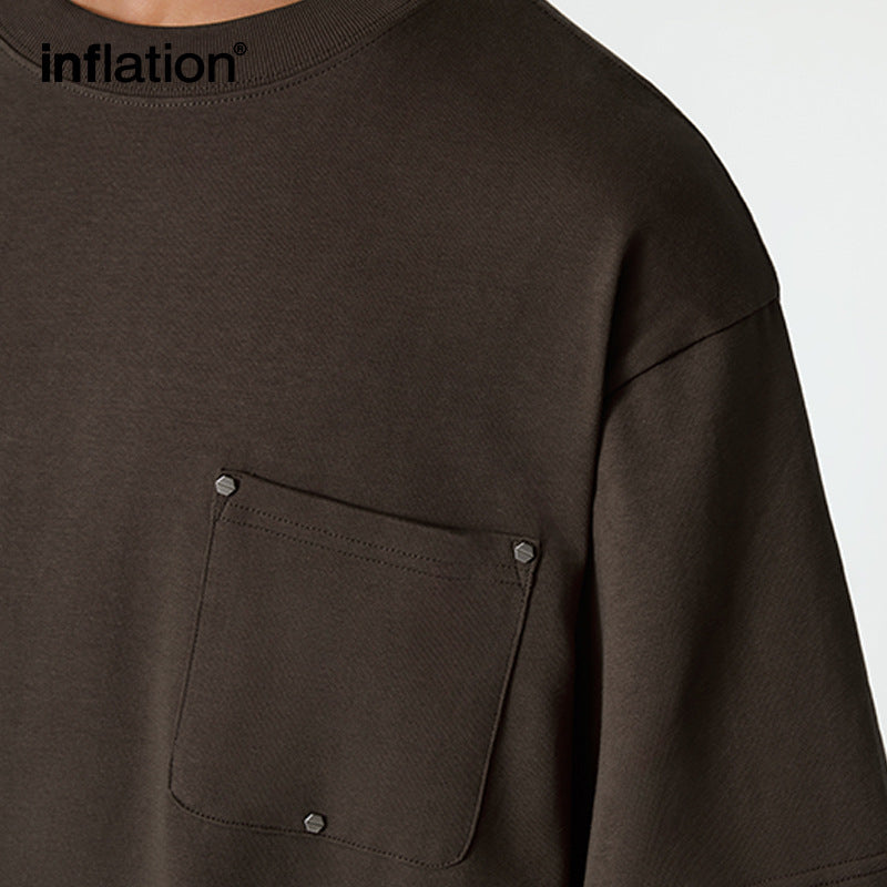 INF Heavy fake two-piece long sleeve Tee