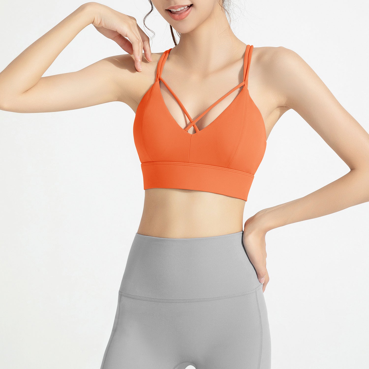 Athena Lulu Gather Yoga Bra Tank Top