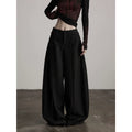 INDULGE Lace-up Scimitar Wide-leg pants