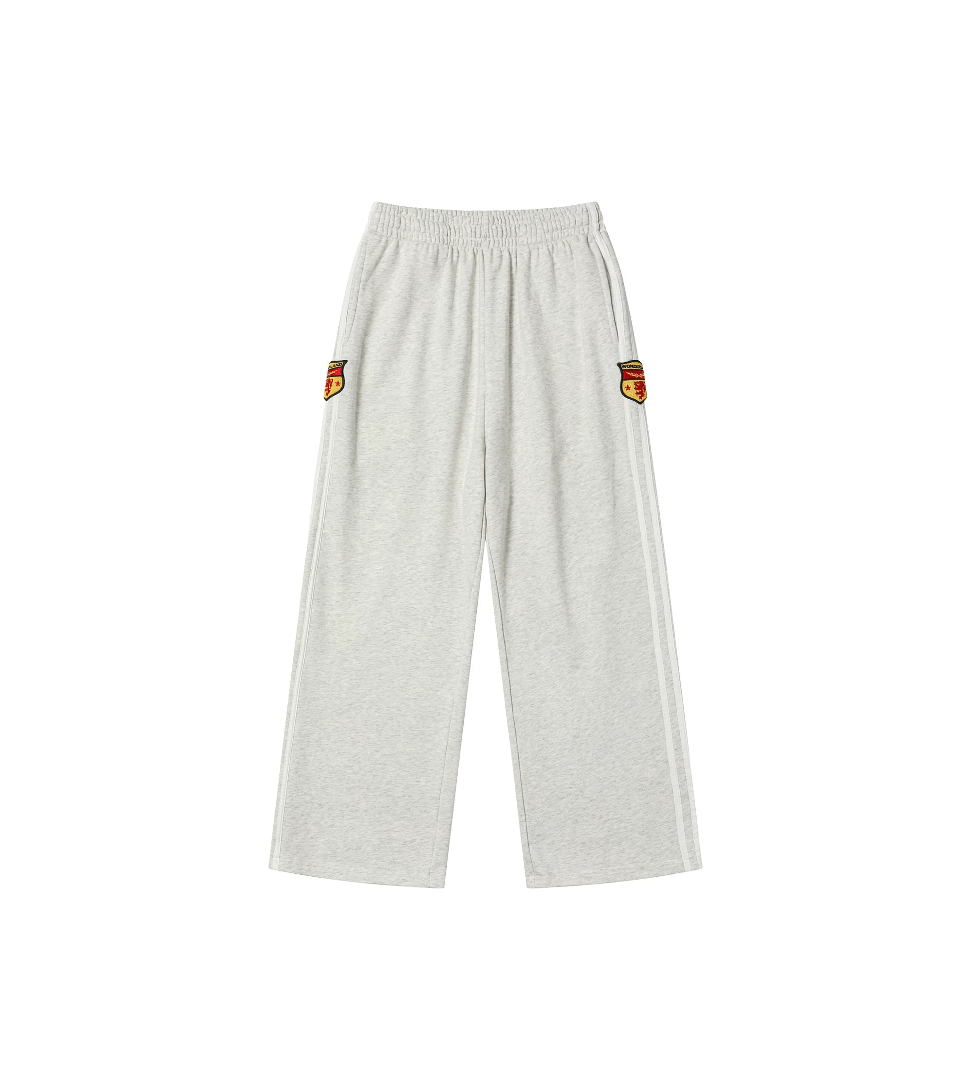 SINONOME Polished Badge Three-bar Sweatpants