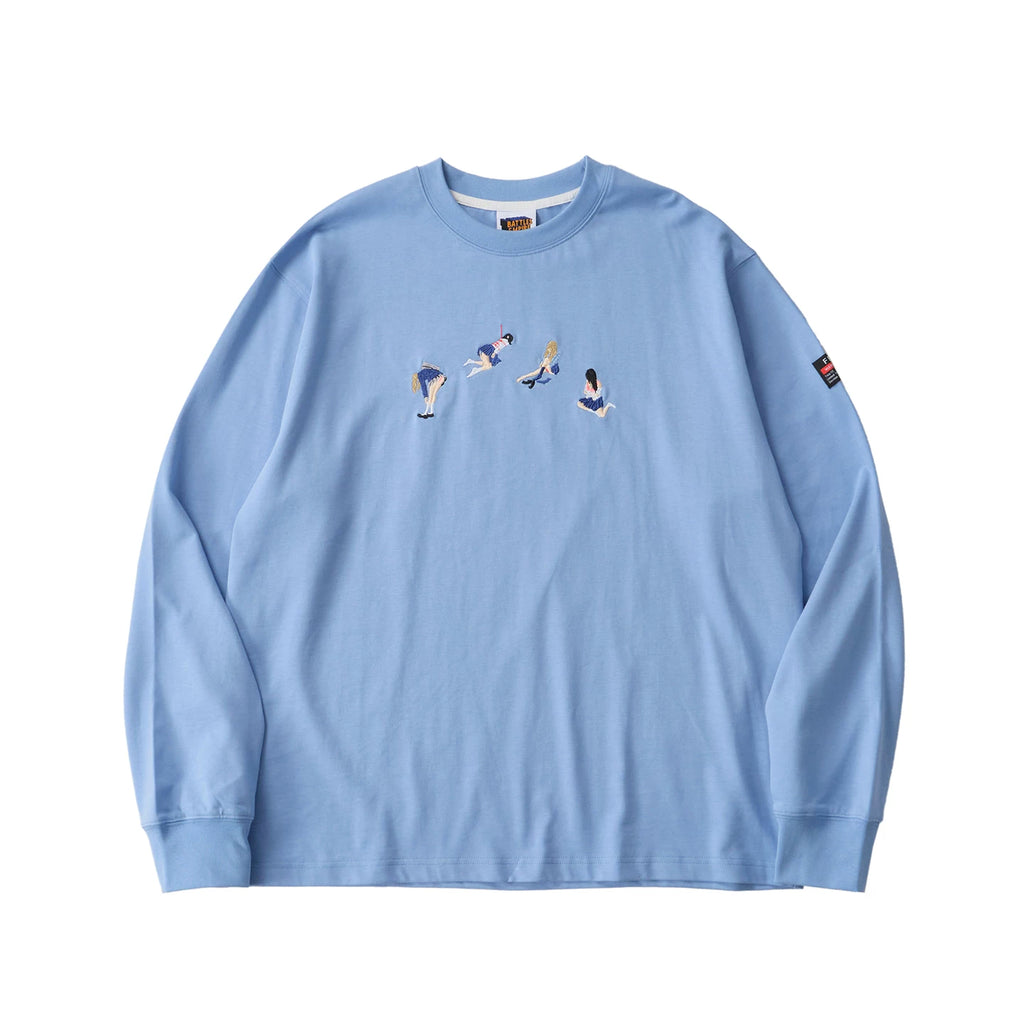 Battles Tokyo Heat Embroidered Loose Fit Tee