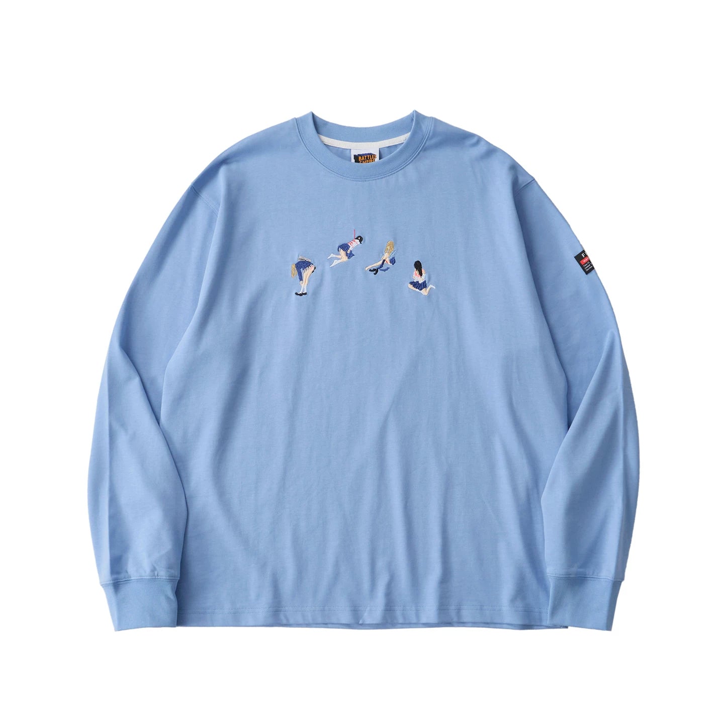 Battles Tokyo Heat Embroidered Loose Fit Tee