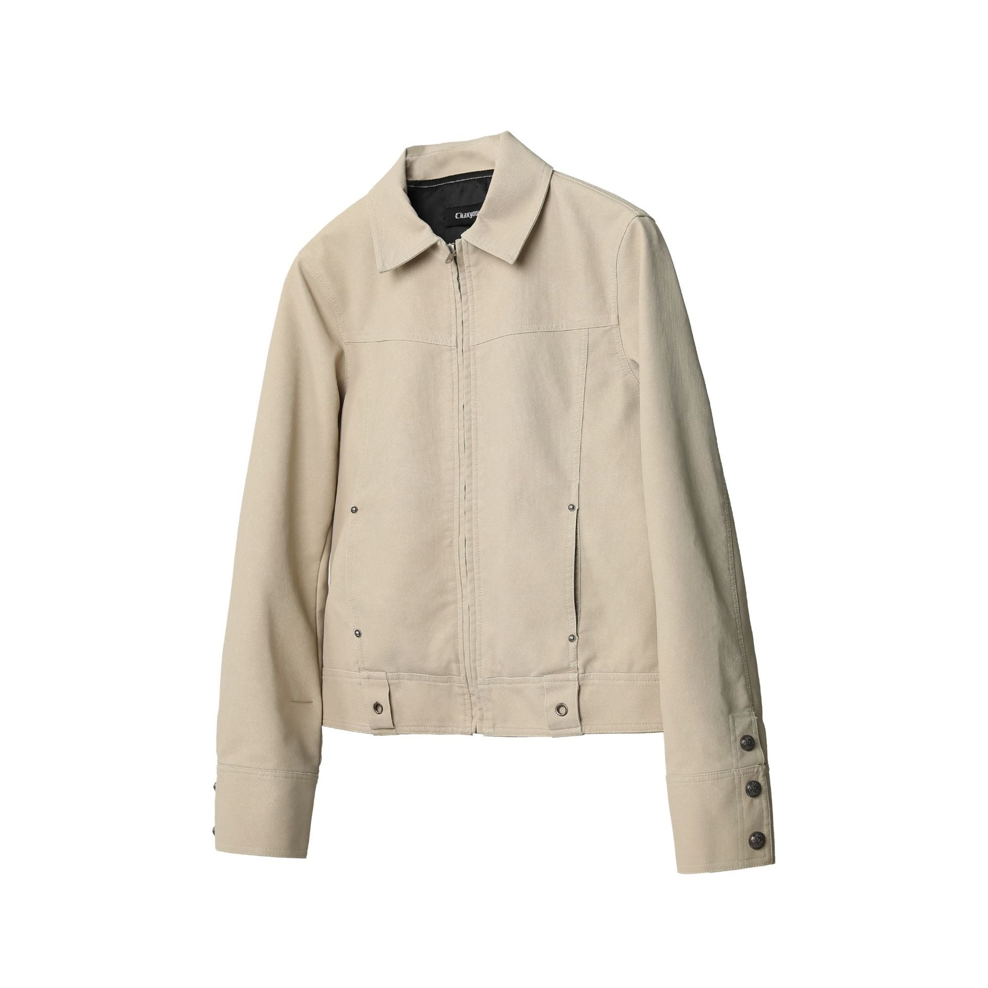 CHANYOOU Retro Short Slim and Thin Lapel Jacket