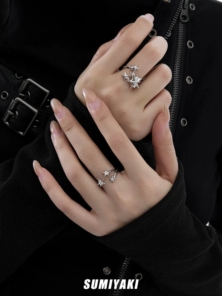 SUMIYAKI Gold-Plated Celestial Star Ring