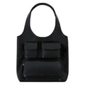 DirtySix Multi-pocket Heavy Industry Cowhide Shoulder Bag