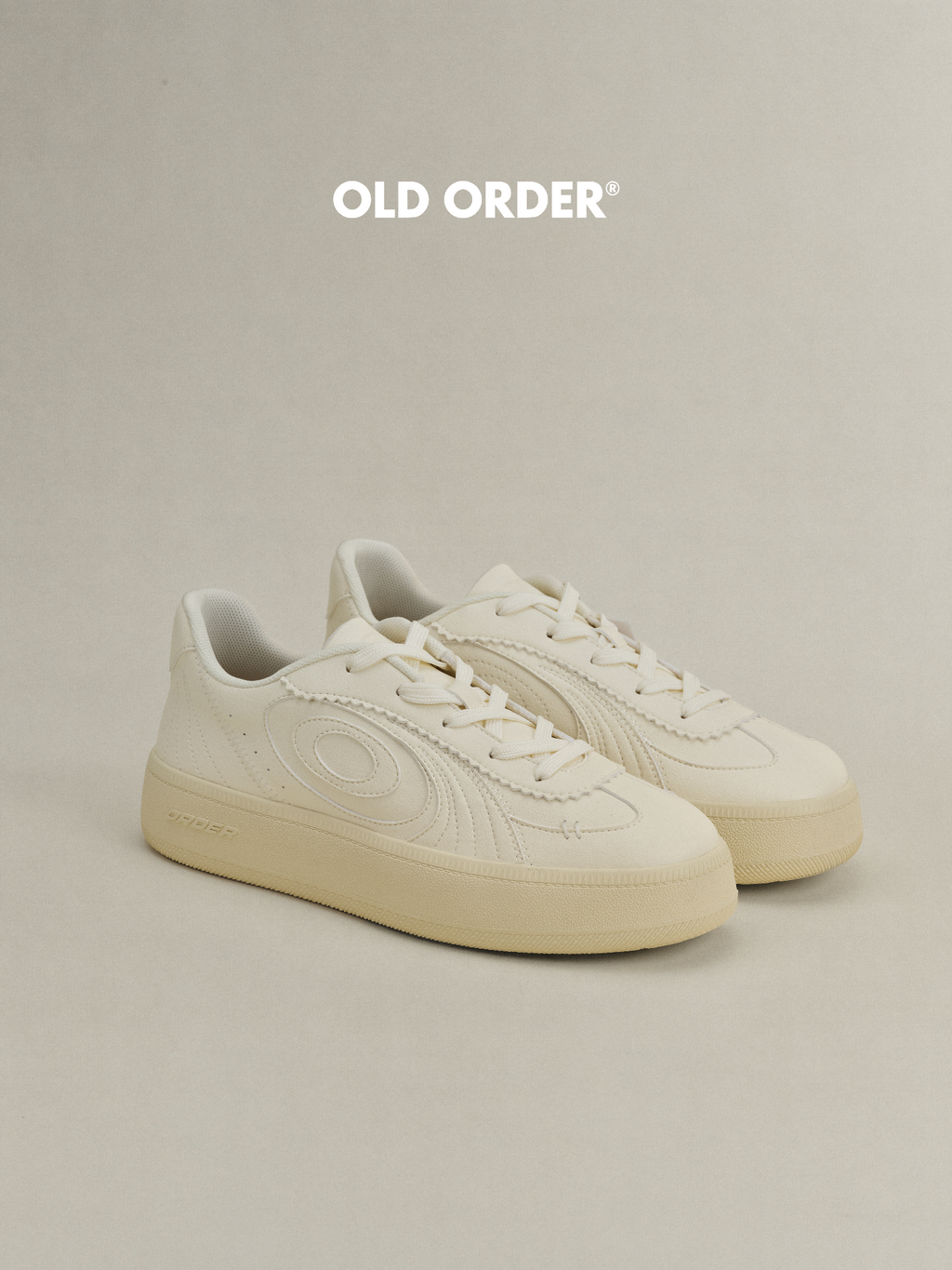 OLD ORDER Leather Platform Sneaker