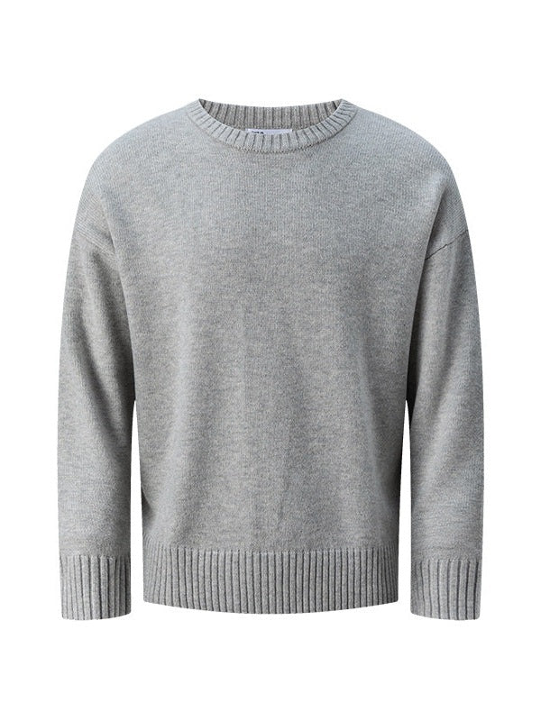 UNF Loose Cashmere Comfortable Soft Waxy Knitted Sweater