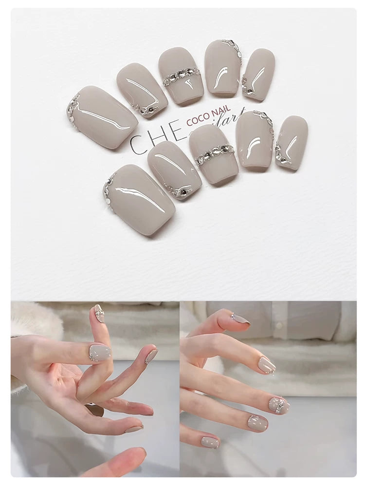 CoCo Light Luxury Premium Handmade Nail Art Wear Nail Art