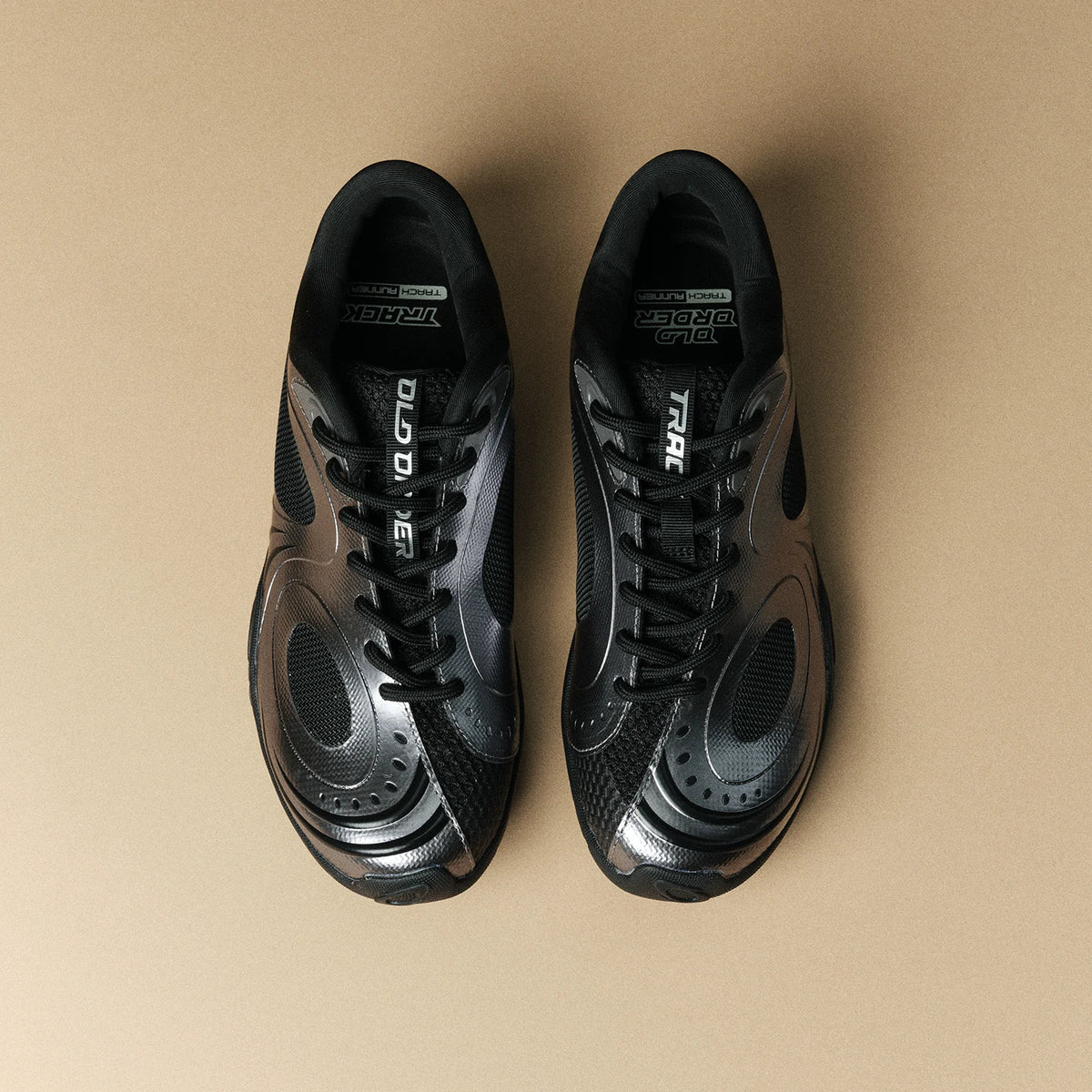 OLD ORDER Mesh Lace-Up Retro Running Shoe