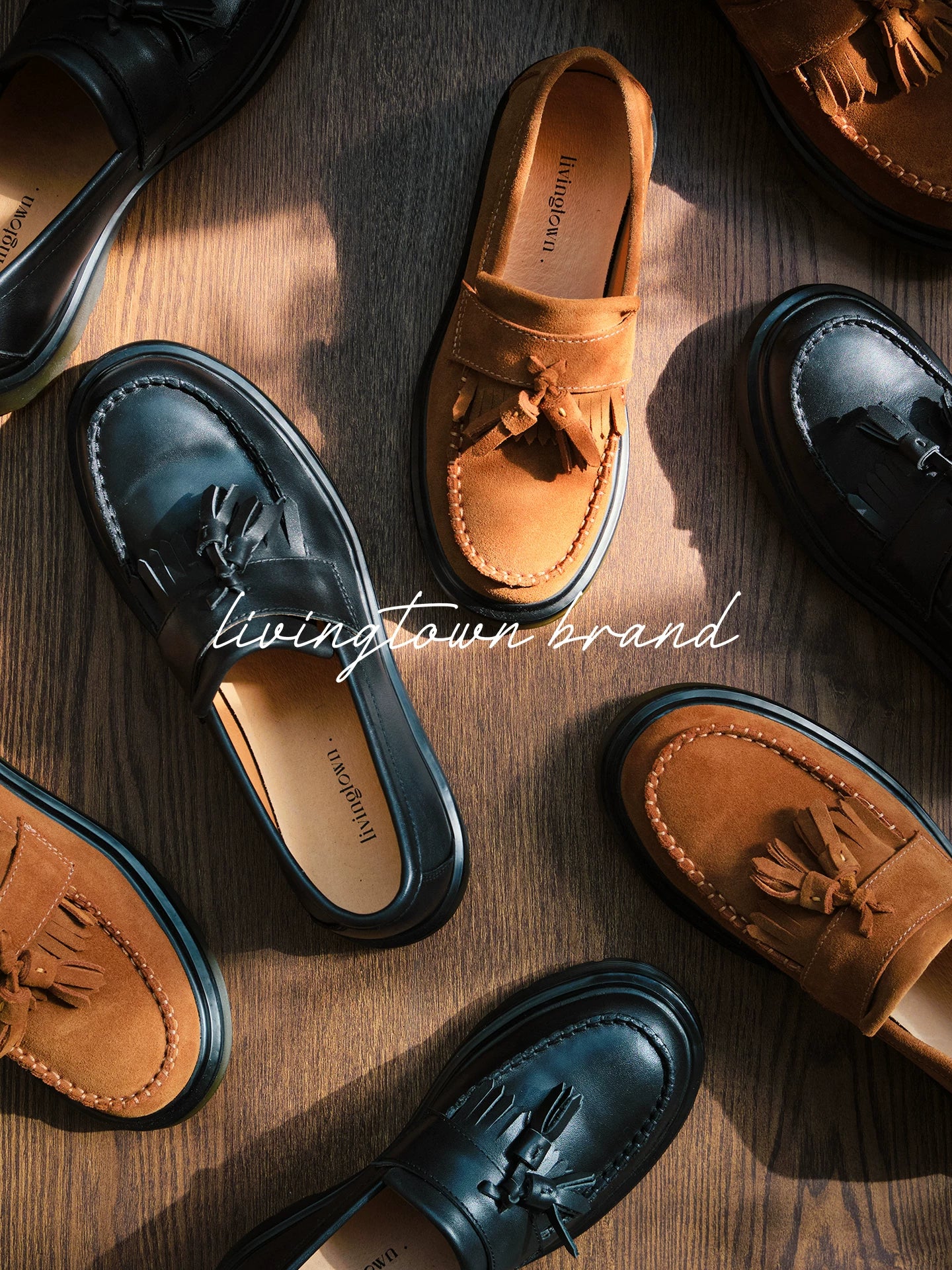 LIVINGTOWN Retro Casual Leather Shoes